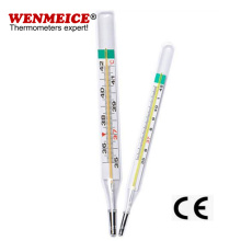 Clinical Glass Thermometer Mercury-Free Mercury Thermometer